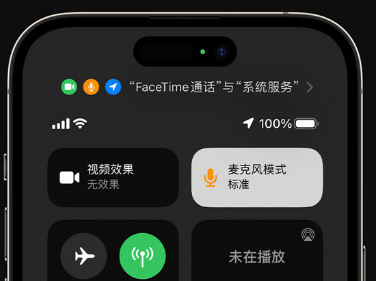 杂多苹果授权维修网点分享iPhone在通话时让你的声音更清晰 