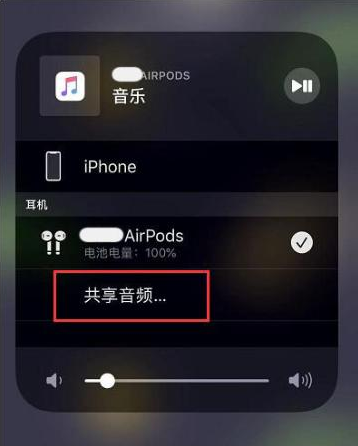 杂多苹果14音频维修点分享iPhone14音频共享设置方法 