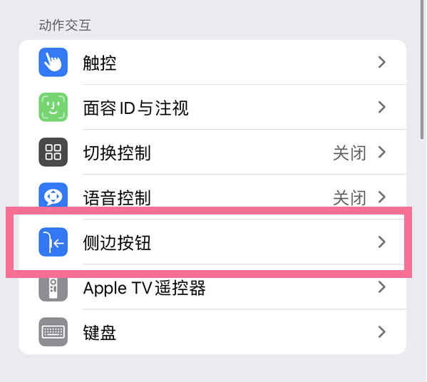 杂多苹果14维修店分享iPhone14 Plus侧键双击下载功能关闭方法 