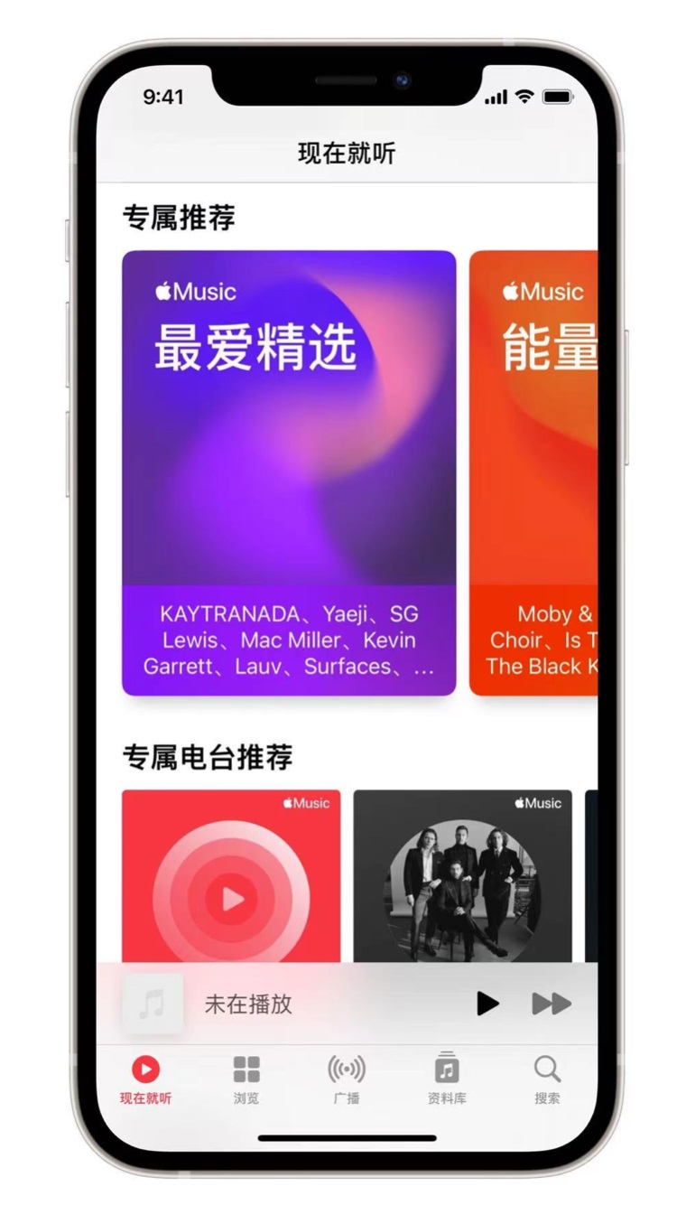 杂多苹果手机维修分享iOS 14.5 Apple Music 新功能 